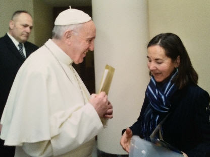 Foto con el Papa